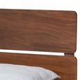 thumbnail image 4 of Baxton Studio Anthony Walnut Finished Wood Queen Size Panel Bed, 4 of 10