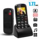 thumbnail image 2 of artfone+ Teléfono Celular para Personas Mayores Desbloqueado con Botones Grandes - Botón SOS - Radio FM - Caja de Altavoz - Batería de 1400mAh - Linterna y Estación de Carga, Negro Sincero Electrónica, 2 of 5