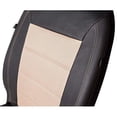 thumbnail image 5 of PIC AUTO Mesh and Leather Car Seat Covers Full Set Universal Fit 9PCS (Beige), 5 of 9