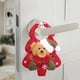 thumbnail image 5 of Juego de Adornos Navideños Colgantes, Adornos de Papá Noel, Muñeco de Nieve y Reno, de Tela, Diseño Suave y Ligero, Decoración Navideña para Puerta, Pared y Árbol, Versátil para Uso En Interiores y E, 5 of 6
