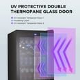 thumbnail image 5 of KNDKO 37 Bottle 145 Can Beverage Refrigerator - 4.5 Cu.Ft. Mini Fridge Cooler, Wine Cooler for Home/Office, 5 of 11