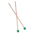 thumbnail image 3 of SHOWERORO 1 Paire de Maillets à Tête Ronde avec Manche en Bois pour Instruments de Percussion et Pratique Musicale, 3 of 8