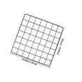 thumbnail image 2 of Phenofice Square Grid Wall Hanging Rack Iron Grid Panel for Photo Display 1Pack, 2 of 8