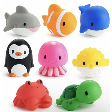 Munchkin Ocean Squirts Bath Toy, 8 Pack - Walmart.com