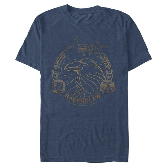 Mens Harry Potter Ravenclaw House Emblem T Shirt
