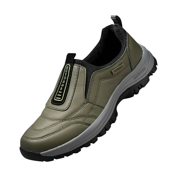 NOKIO Men'S Lightweight Mesh Walking Shoes Fashion Spring And Summer Men Sports Shoes Flat Bottom Lightweight Mesh Breathable Slip On Comfortable Solid Color Simple Features: