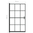 thumbnail image 4 of vidaXL Meuble de Douche ESP 80x140 cm Noir, 4 of 4