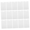 thumbnail image 4 of HINTRMENT 100pcs Plastic Label Tag Blank Plastic Tag Reusable White PVC Festival Cards, 4 of 8