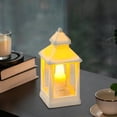 thumbnail image 6 of Mini Square LED Lantern Night Light, Flameless Candle Vintage Table Lamp for Indoor Wedding Holiday Home Decor, 6 of 9