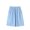 Light Blue, variant on Girls Shorts Elastic Waist Wide Leg Knee Length Shorts for Kids