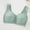 Green_z, variant on Women's Plus Size No Underwire Front Button Bra, Bras for Women, Jelly Bras for Women, Sports Bras for Women