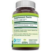 Herbal Secrets Quercetin 500mg Per Serving 120 Veggie Capsules Supplement | Non-GMO | Gluten Free | Supports Overall Health & Well Being