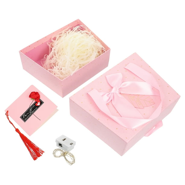KAKOWELY juego de caja de embalaje de regalo de San Valentín, contenedor de regalo, caja de embalaje de regalo