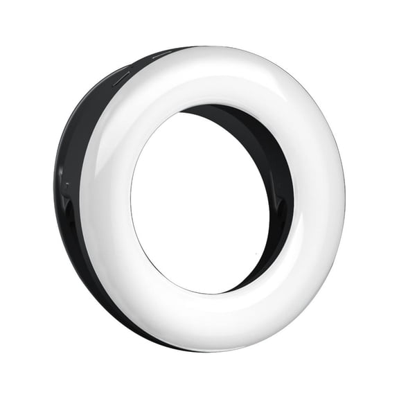 SDFGTstore USB Rechargeable Clip Light 3 Mode Color For Smartphone Laptop Video Recording