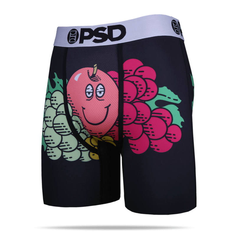 Download PSD - PSD Underwear Men's Frutie Looms Boxer Brief E21810063 Black - Walmart.com - Walmart.com