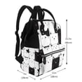 thumbnail image 2 of Disketp Doodle Cute Cat Mochila de Pañales de Gran Capacidad con Múltiples Bolsillos, Mochila de Viaje Multifuncional para Bebé, Unisex, Moderna y Resistente, 2 of 6