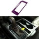 thumbnail image 1 of Cubierta de botón de pomo de cambio de marcha ABS Unique Bargains para Ford F150 2015-2020, adhesivo decorativo para panel de control interior, color Carbon Fiber Purple, 1 of 6