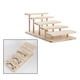 thumbnail image 4 of Soporte de exhibición de gafas de madera para el hogar, soporte organizador de joyería 5 capas Cola Soporte de pantalla, 4 of 8