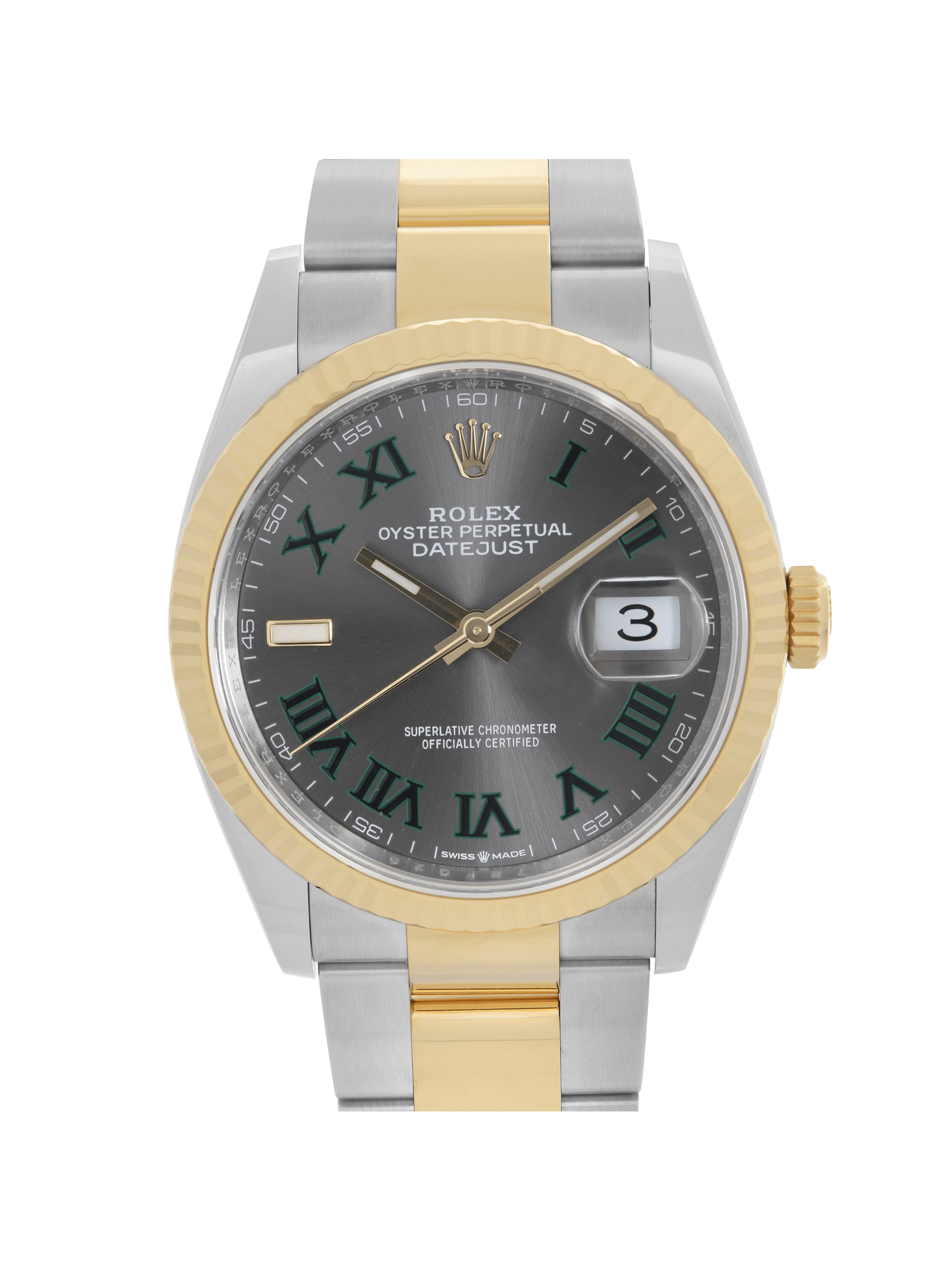 Datejust yellow gold and stainless steel automatic 2025
