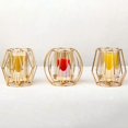 thumbnail image 4 of Electroplating Wrought Iron Candle Holder Geometric Candlestick Flower Vase, 4 of 4