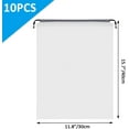 thumbnail image 2 of Clear Shoe Bags - 10 PCS, 15.7" x 11.8", Drawstring Travel Shoe Bags for Packing, Waterproof Dustproof Portable Shoe Storage for Men and Women, 2 of 6