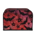 thumbnail image 2 of Daiia Bats And Spiders Pattern 4 slice Toaster Cover, Toaster Appliance Dust-proof Cover For Kitchen Small Appliance Dust Cover and Fingerprint Protection, 2 of 7
