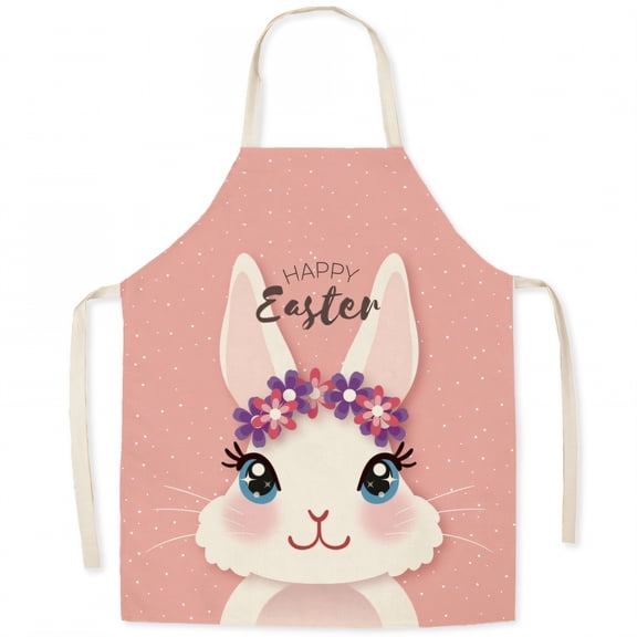 AUQ Aprons for Men,Polyester Weave Waterproof Apron,Neck-Hanging Strap Kitchen Apron,Style1