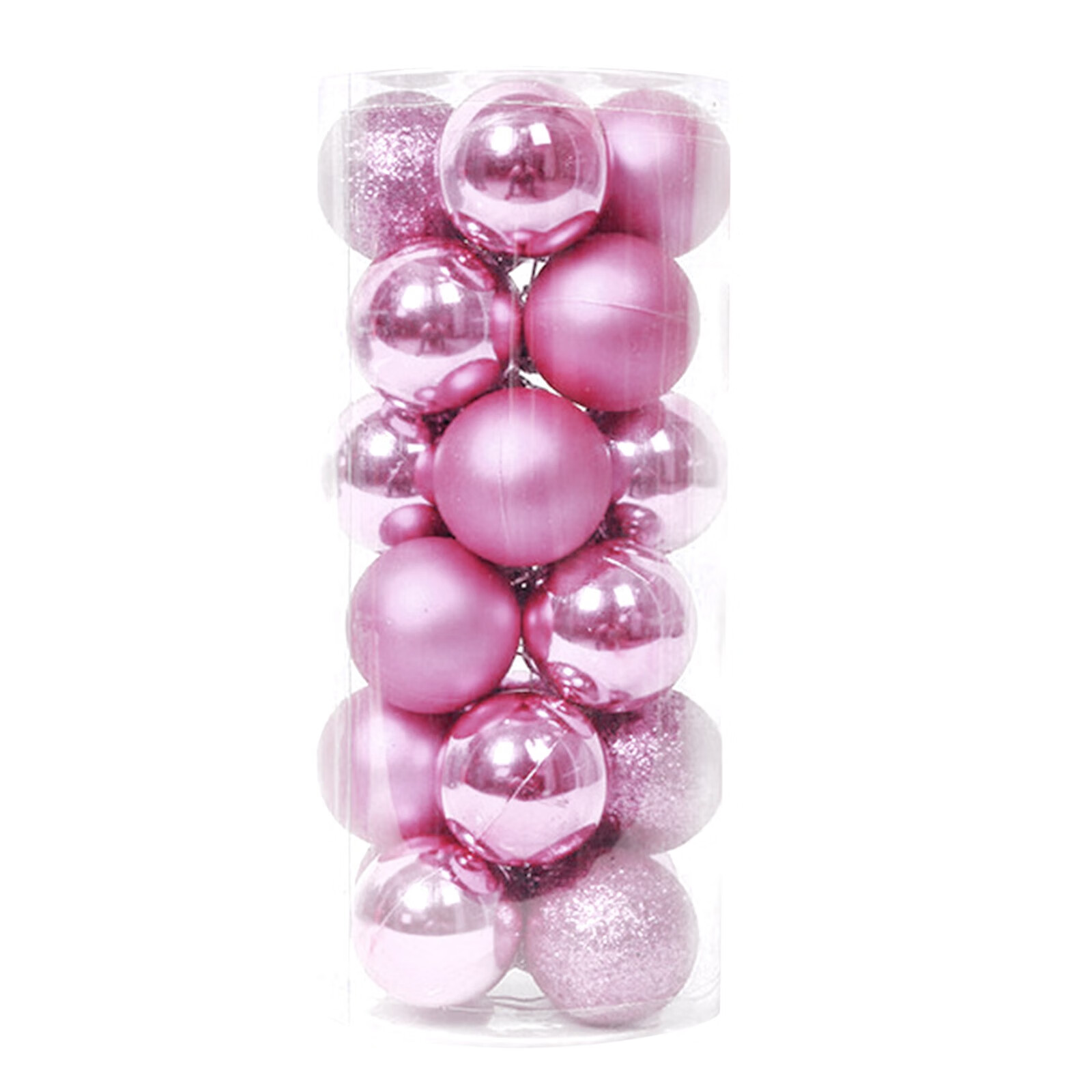 faweijlr 24PC Christmas Ball Ornaments Christmas Decorations Tree Balls