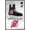 Barnwood Framed Version, variant on NHL New Jersey Devils - Drip Skate 21 Wall Poster, 14.725" x 22.375"