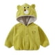 thumbnail image 2 of Cowsor Baby Kids Sherpa Jacket with Zipper, Cotton-Lined Fuzzy Outerwear Coat for Infant Toddler, 2 of 5