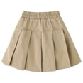 thumbnail image 5 of Byoo Toddler Girls Elastic Waist Pleated Mini Skirt School Uniform Casual Everyday Bottoms, 5 of 7