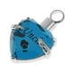 thumbnail image 5 of Collar de cineraria cineraria cineraria de Cremación de Azul para Ceniza Colgante de Joyería de cineraria cineraria cineraria Conmemorativa Salvador Memorial Cremation Pendant, 5 of 10