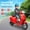 Red, variant on Trilenars 24V 350W Electric Moped Scooter for Kids, Kids Ride on Motorcycle, Max Up to 14MPH, with Rear Brake, Twist Grip Throttle & LED Light, Electric Motorbike for Teens 8-12,Red