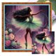 thumbnail image 1 of Hilo Algodón Ecológico Bordado Punto Cruz Ballet Impreso 11CT 50x50cm, 1 of 9