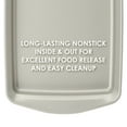 thumbnail image 5 of Rachael Ray 3 Piece Steel Nonstick Bakeware Cookie Pan Set, Silver, 5 of 8