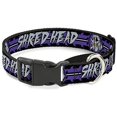 thumbnail image 1 of Buckle-Down "Shredder Head SHRED HEAD Stripe" Martingale Dog Collar, 1 of 1
