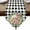 Multicolor, variant on Bunny Easter Table Runner Linen Burlap Table Runner 72 Inches Long Eggs Spring Floral Black White Plaid Farmhouse Dresser Scarves for Kitchen Island Coffee Dining Party Wedding Holiday Decor 13"x72"