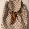 thumbnail image 1 of Louis-Vuitton Damier Azur bag, 1 of 5