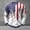 Grey-1, variant on Men's 250th Anniversary Usa Waffle Sweatshirts with 1/4 Zip American Flag Patriotic Sweatshirt 250 Year Anniversary Sweatshirts
