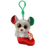 TY Beanie Boos - MOUSE BUNDLES (Glittery Eyes) 3" Key Clip
