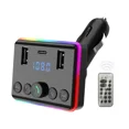thumbnail image 1 of Kit de Voiture Émetteur FM Bluetooth avec Chargeur USB et Lecteur MP3 Ambiante Mains Libres Modulateur de Lumière MP3 Coloré U7B3, 1 of 1
