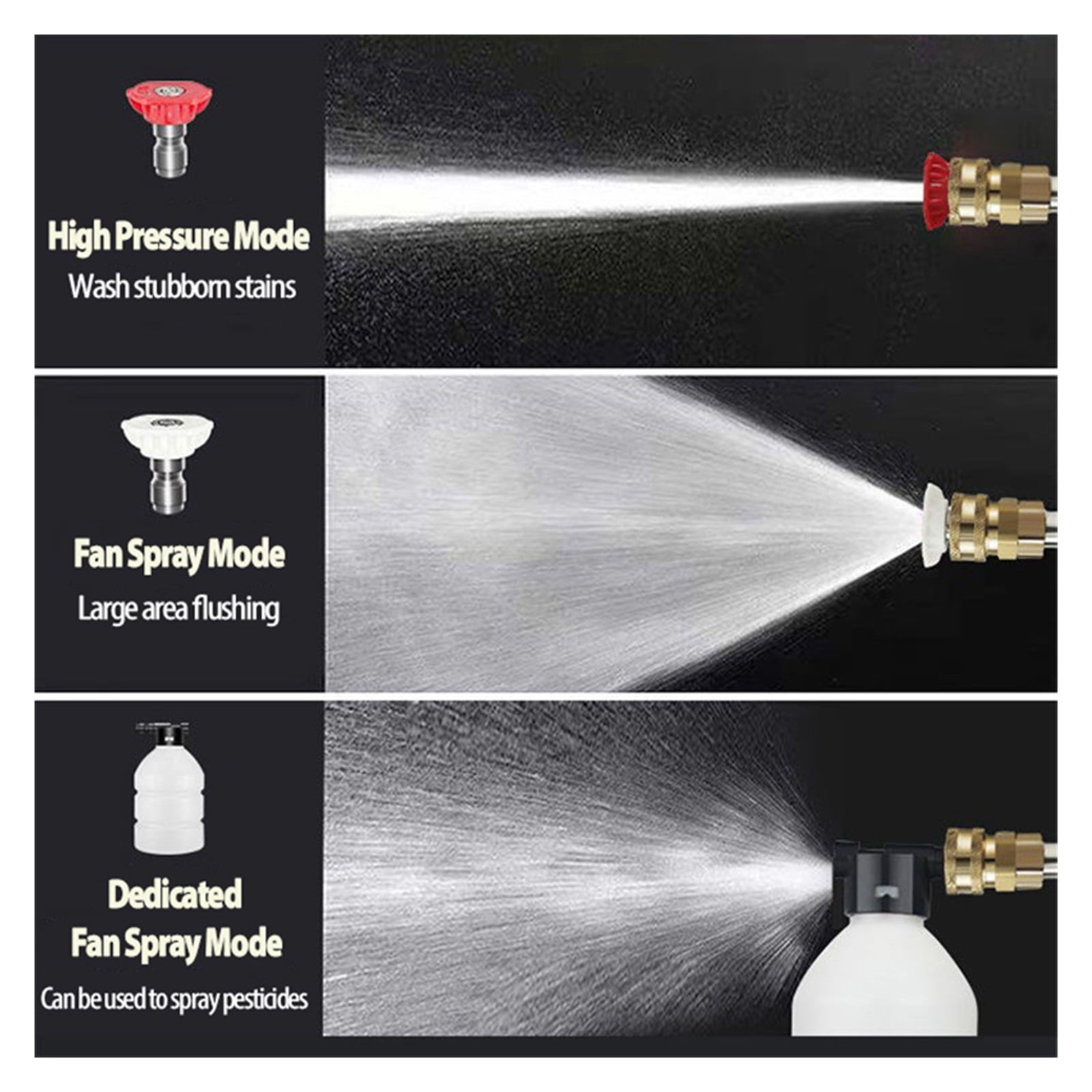 300W 20000mAh Car Wash Gun Washer 60Bar Spray Nozzle High Pressure Cleaner For Auto Home Garden Cleaning Car Washing Machine ,Ruggedly Built