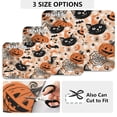 thumbnail image 2 of Dish Drying Mat Absorbent Dish Drainer Kitchen Counter 15.7x11.8inch Dish Drying Pad for Countertops Sinks Draining Racks Cat Face and Pumpkin, 2 of 9