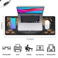 thumbnail image 5 of Cartoon Halloween Pumpkin Mouse Pad,Rectangle Big NonSlip Rubber Base Mousepad for Laptop Office Mouse Mats for Gaming Gift (31.5x11.8in), 5 of 7