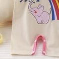 thumbnail image 6 of Sopiago Baby Boys Short Sleeve Romper Summer Infant Onesie Unisex Newborn Baby Clothes Baby Clothes Boy Pink,3-6 Months, 6 of 7