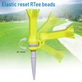 thumbnail image 4 of Paquete De 2 Tees De Golf, Tees De Golf Duraderos Y Estables De Pu, Tees Giratorios De 180 Grados Eigraketly OD013984-00, 4 of 6