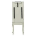 thumbnail image 3 of Pemberly Row Contemporary Wood Jewelry Armoire in White, 3 of 13