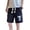 Black, variant on LiuXxxx Casual Shorts Summer Street Style Loose Fit Athletic Cargo Pants for White XL