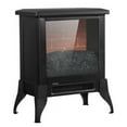 thumbnail image 3 of Clearance! 14 inch 1400w Freestanding Fireplace Fake Wood / Single Color / Heating Wire / One Rocker Flame Switch Button / One Rocker Heating Switch Button, 3 of 9