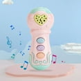 thumbnail image 6 of Children Light Microphone, Electronic Sound Toy with LED Effects, Grasp Training Early Education, Portable Singing Karaoke, Musical Puzzle Gift for Toddlers, 6 of 7